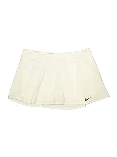 Pre-owned Nike Active Skort In Ivory