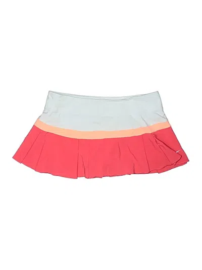 Pre-owned Nike Active Skort In Orange