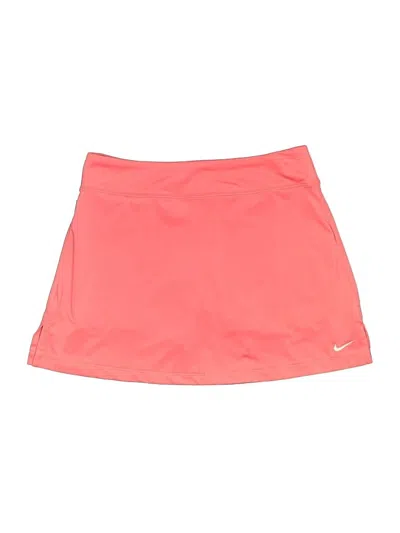 Pre-owned Nike Active Skort In Orange