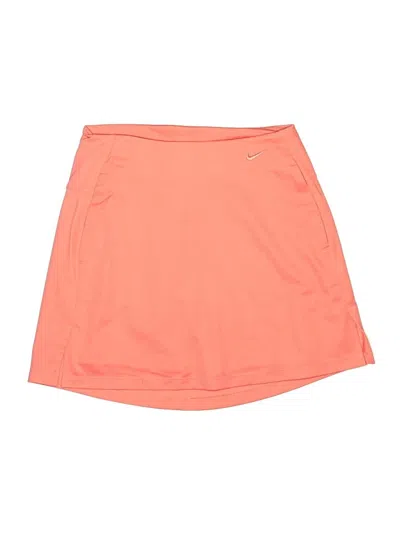 Pre-owned Nike Active Skort In Orange