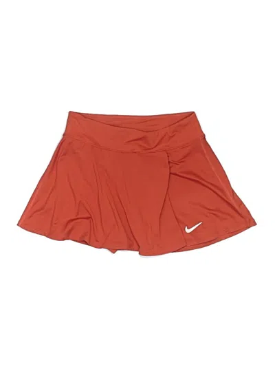 Pre-owned Nike Active Skort In Orange