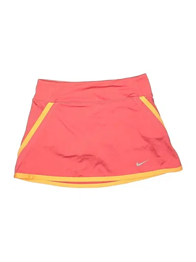 Pre-owned Nike Active Skort In Orange