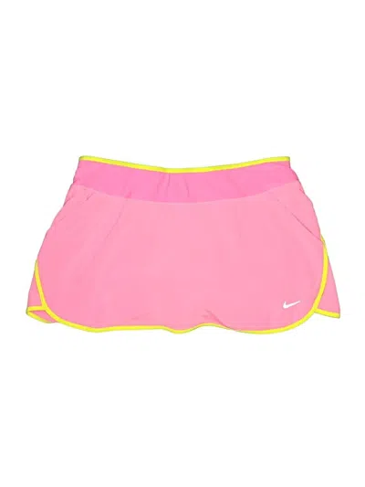 Pre-owned Nike Active Skort In Pink