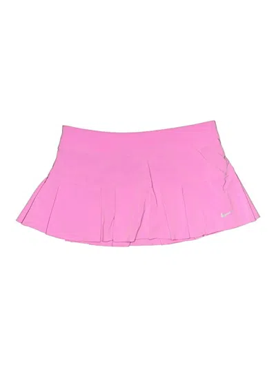 Pre-owned Nike Active Skort In Pink