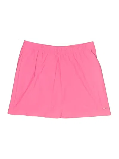 Pre-owned Nike Active Skort In Pink