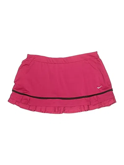 Pre-owned Nike Active Skort In Pink