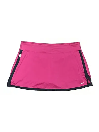 Pre-owned Nike Active Skort In Pink