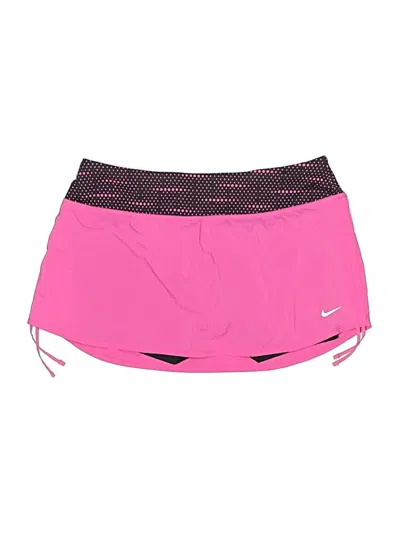 Pre-owned Nike Active Skort In Pink