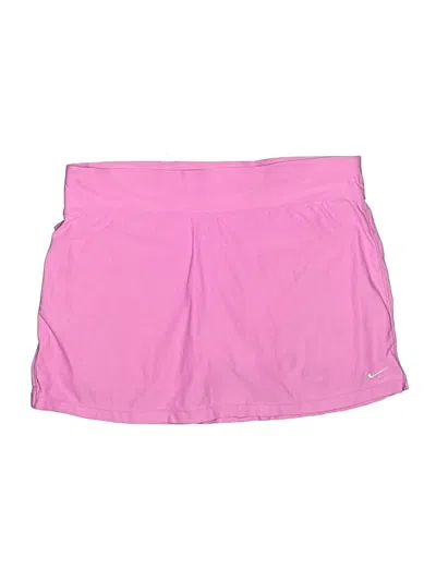 Pre-owned Nike Active Skort In Pink