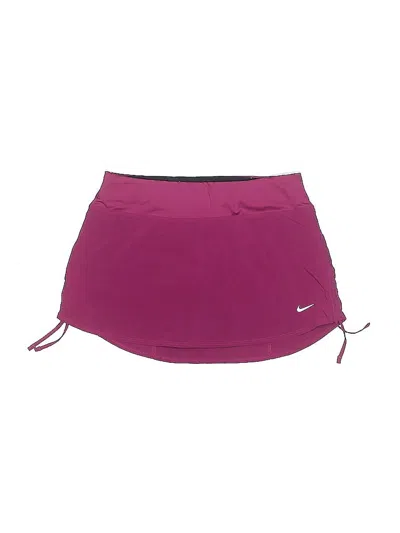 Pre-owned Nike Active Skort In Purple