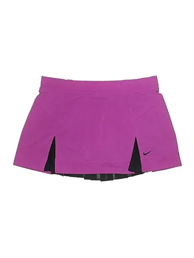 Pre-owned Nike Active Skort In Purple