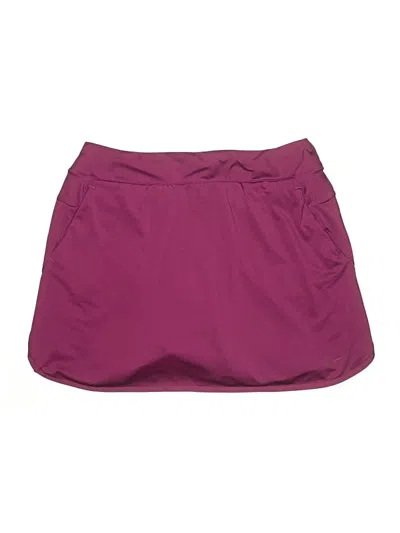 Pre-owned Nike Active Skort In Purple