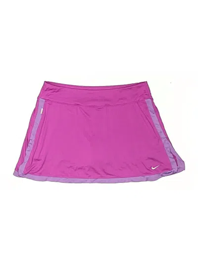 Pre-owned Nike Active Skort In Purple