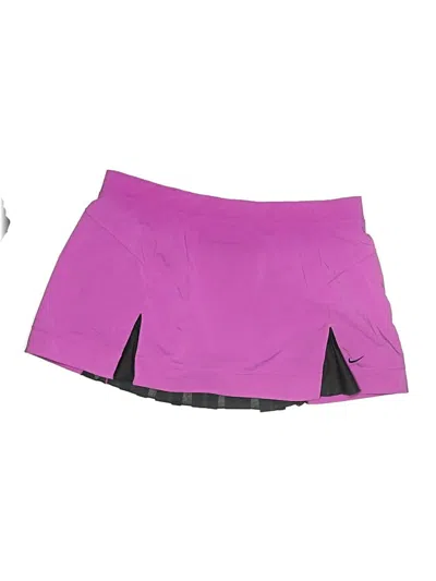 Pre-owned Nike Active Skort In Purple