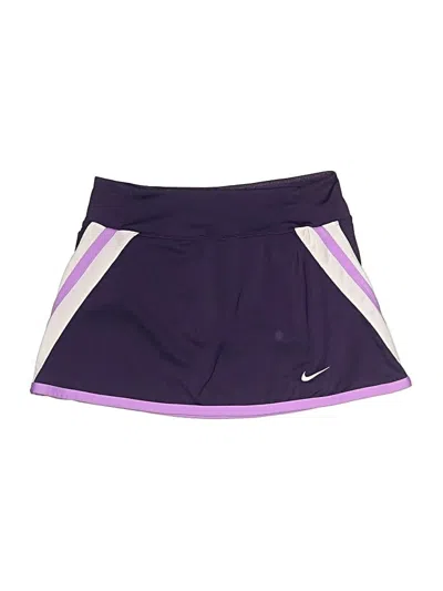 Pre-owned Nike Active Skort In Purple