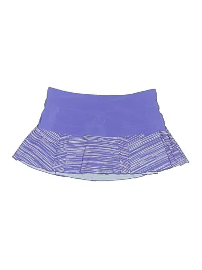 Pre-owned Nike Active Skort In Purple