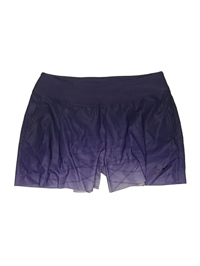 Pre-owned Nike Active Skort In Purple