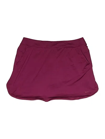 Pre-owned Nike Active Skort In Purple