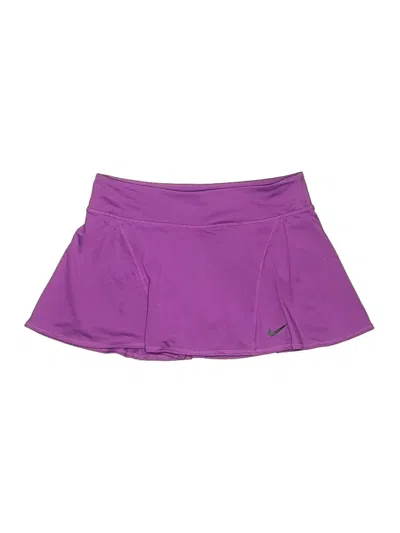 Pre-owned Nike Active Skort In Purple
