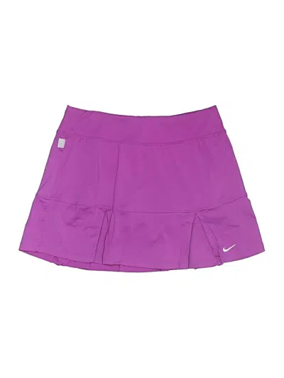 Pre-owned Nike Active Skort In Purple
