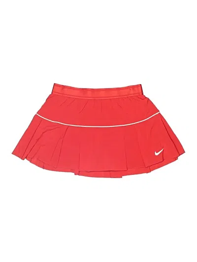 Pre-owned Nike Active Skort In Red