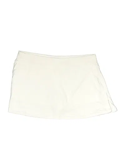 Pre-owned Nike Active Skort In White