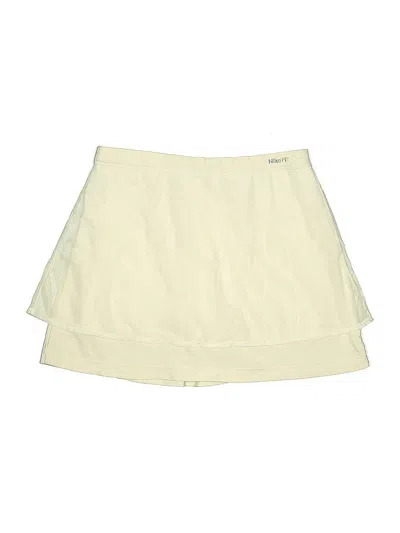 Pre-owned Nike Active Skort In White