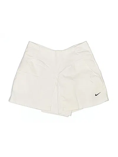 Pre-owned Nike Active Skort In White