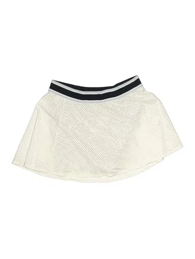 Pre-owned Nike Active Skort In White