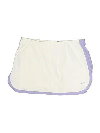 Pre-owned Nike Active Skort In White