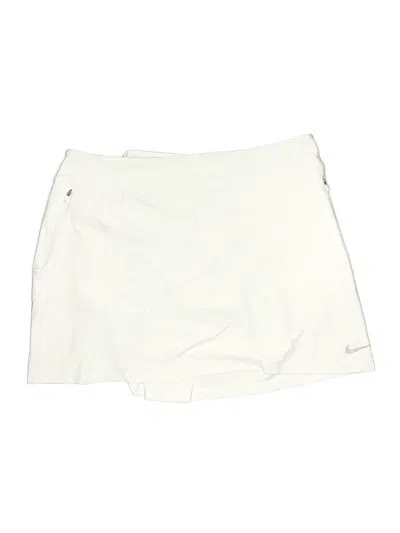 Pre-owned Nike Active Skort In White