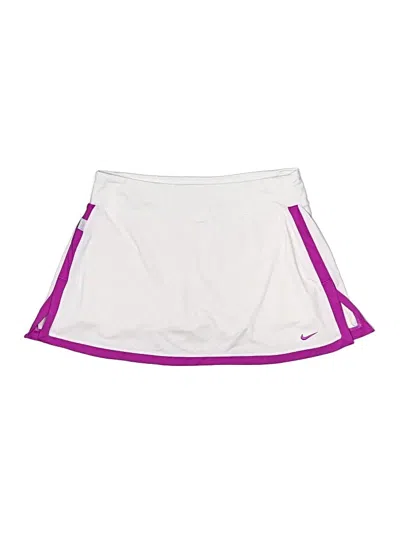 Pre-owned Nike Active Skort In White