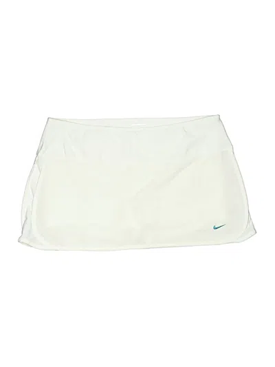Pre-owned Nike Active Skort In White