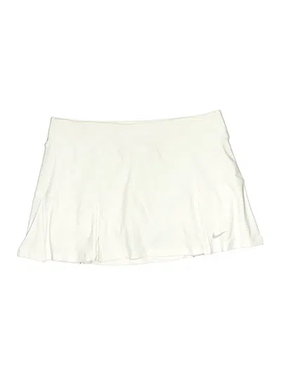 Pre-owned Nike Active Skort In White
