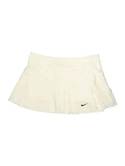 Pre-owned Nike Active Skort In White