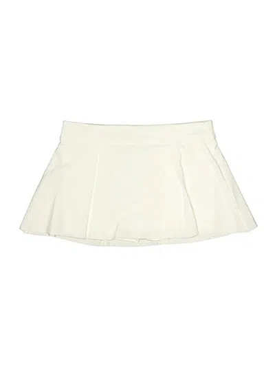 Pre-owned Nike Active Skort In White