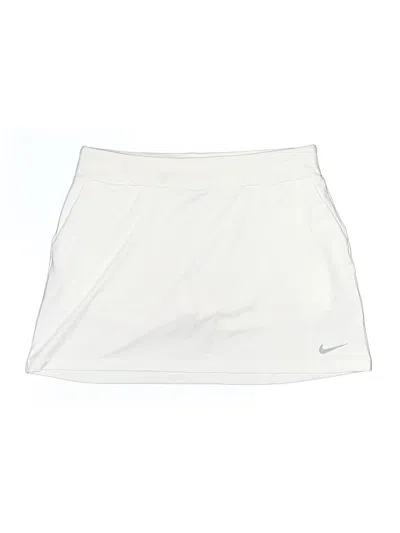 Pre-owned Nike Active Skort In White