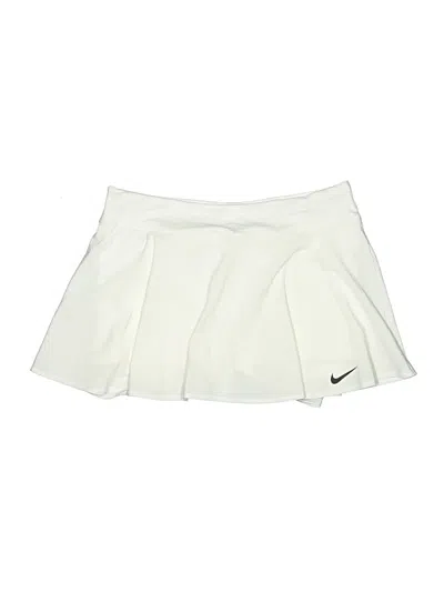 Pre-owned Nike Active Skort In White