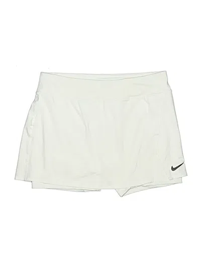 Pre-owned Nike Active Skort In White