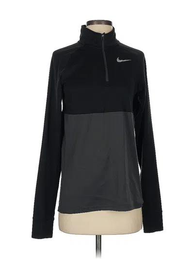 Pre-owned Nike Active T-shirt In Black