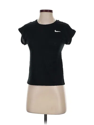 Pre-owned Nike Active T-shirt In Black