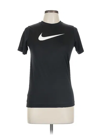 Pre-owned Nike Active T-shirt In Black