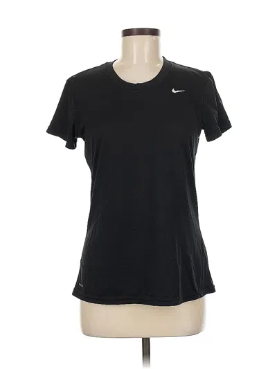 Pre-owned Nike Active T-shirt In Black