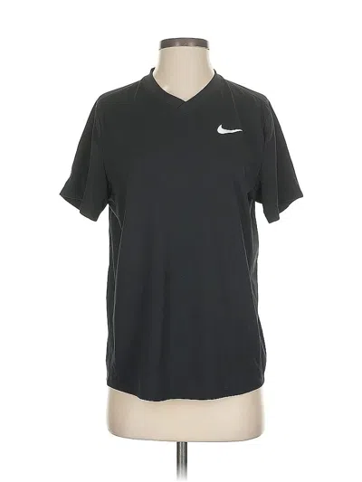 Pre-owned Nike Active T-shirt In Black