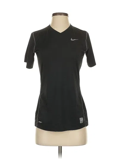 Pre-owned Nike Active T-shirt In Black
