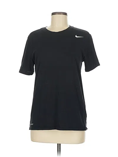 Pre-owned Nike Active T-shirt In Black