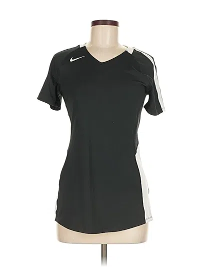 Pre-owned Nike Active T-shirt In Black