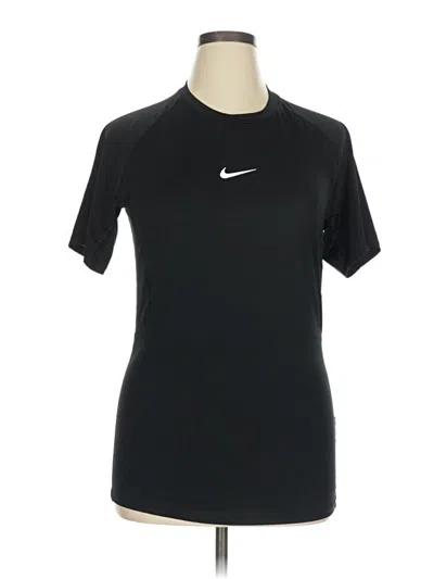 Pre-owned Nike Active T-shirt In Black