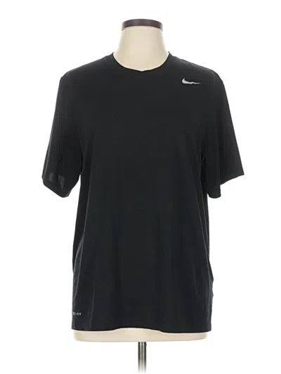 Pre-owned Nike Active T-shirt In Black