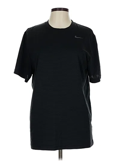 Pre-owned Nike Active T-shirt In Black